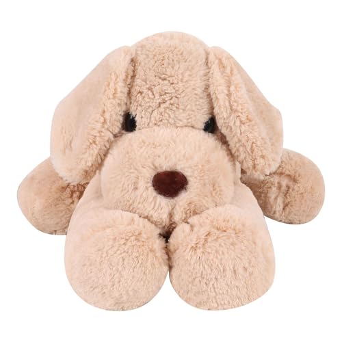 Image of DearJoy Cute Cuddly Dog | Light Brown - 28 cm