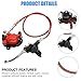 YOXUFA Mini Bike Hydraulic Disc Brake Caliper Kit Replacement for Baja Doodle Bug DB30 Blitz Dirt Bug Predator 79cc 97cc 2.8hp Mini Bike Parts with 50 inch Hose Tube Master Cylinder