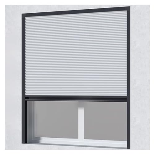 Puertas Plegables, Puerta Plegable de Nido de Abeja sin rieles - Puerta de acordeón Invisible para armarios, zapateros, roperos, baños y cocinas - Ventana corredera Personalizable (84,5 x 18