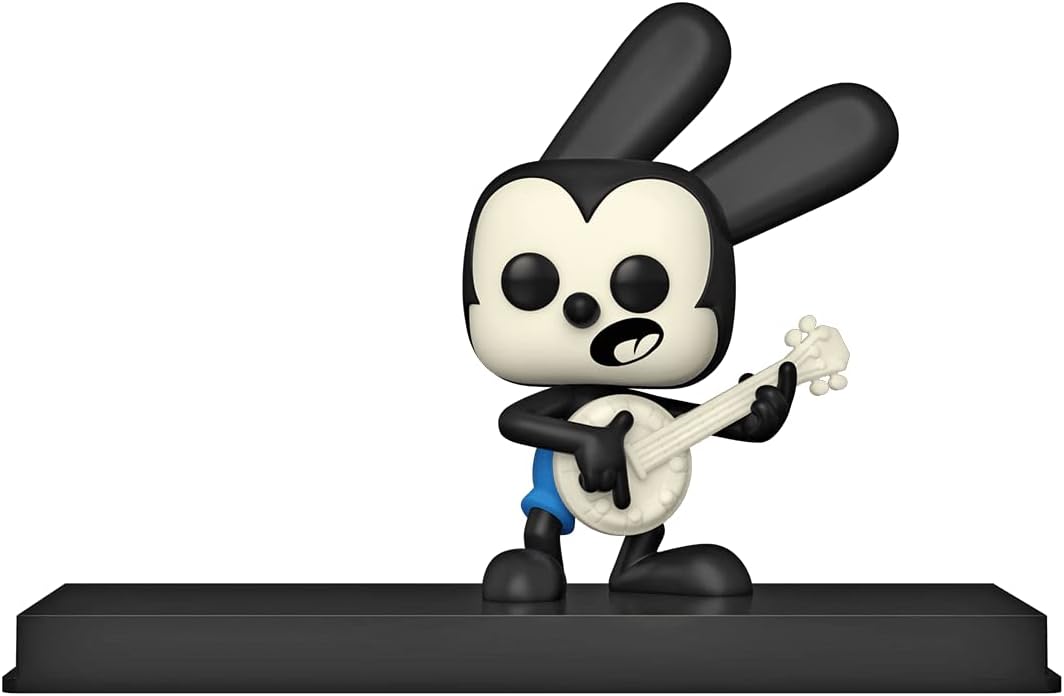Funko POP! Art Cover: Disney 100 - Oswald The Lucky Rabbit - Disney Standard Characters - Collectable Vinyl Figure - Gift Idea - Official Merchandise - for Kids & Adults - Movies Fans