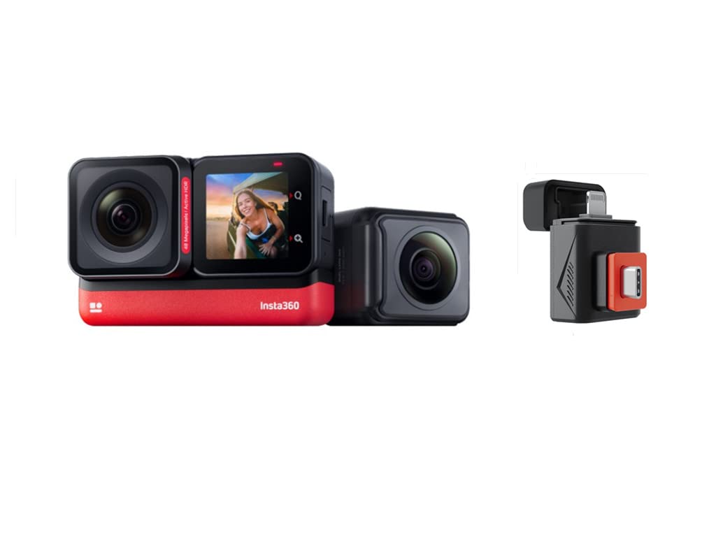 Amazon.com: insta360 ONE RS Twin Edition – 防水4K 60fps 運動相機和