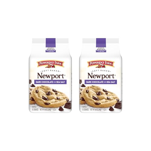 Pepperidge Farm Soft Baked Dark Chocolate Cookies, 8.6 Oz (2 Pack)