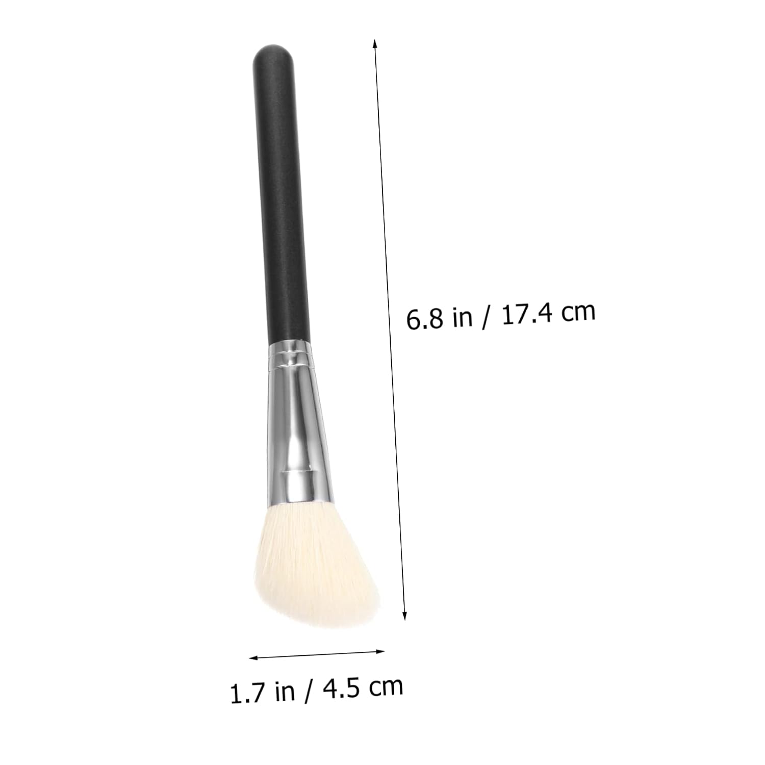 VICASKY 1pc Makeup Brush for Blush Concealer and Nose Shadow Tool for Home Use Versatile Cosmetic Brush for Foundation Eye Shadow and More