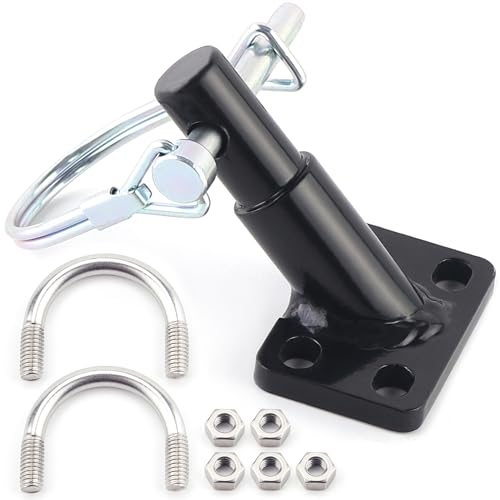 Fahrradanhänger Kupplung Fahrrad Anhängerkupplung Kupplung Anhänger Adapter Hundeanhänger für Fahrradkupplungen mit Sicherungsstift Kinderanhänger Hundefahrradanhänger Hunde Haustier Kinder