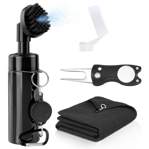 Brosse de pulvérisation club de golf et accessoires de nettoyage complets