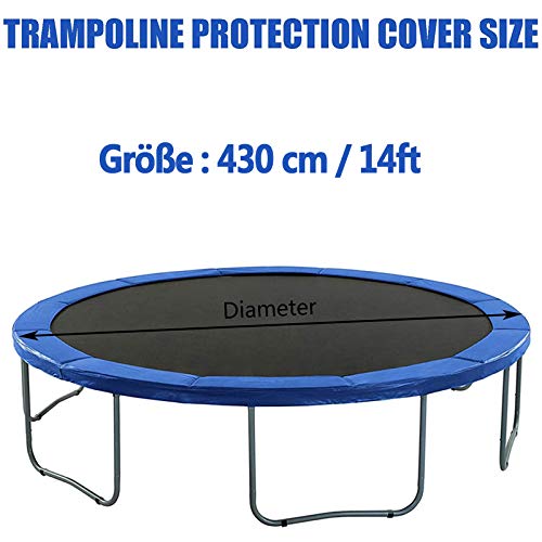 Trampoline Rand 430, Randafdekking Veerafdekking 30 Cm Breed Trampoline Afdekking, Scheurvast, UV-Bescherming - Afbeelding 3
