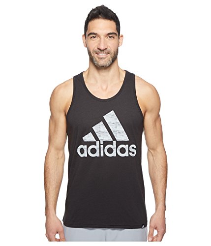 adidas Mens Badge Of Sport Fade Tank