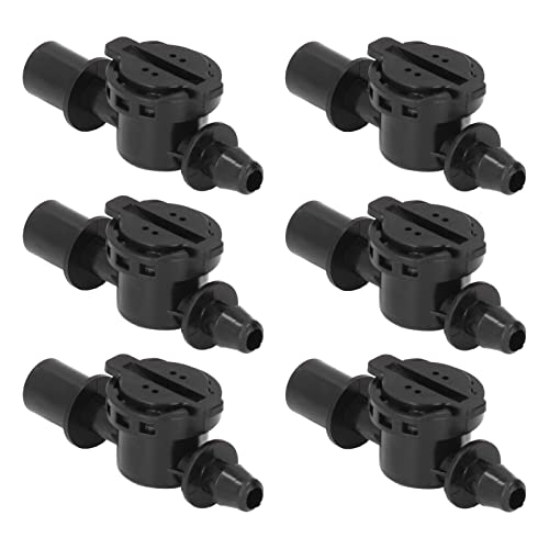 Tixiyu Aspersor de Riego Ajustable, Fuerte Resistencia a la Presión, Mini Aspersor Automático para Jardines y Césped, 20 Piezas