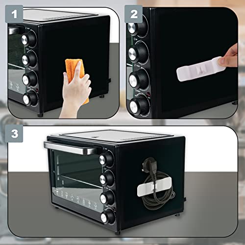 LUTER 4 Pezzi Organizzatore di Cavi per