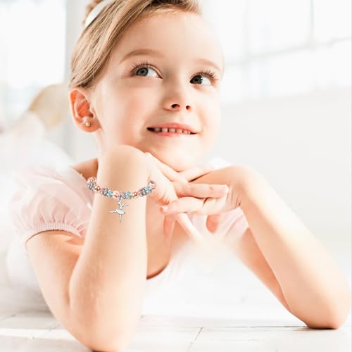 Dance Recital Gifts - Ballerina Bracelet & Ballet Dancer Jewelry2