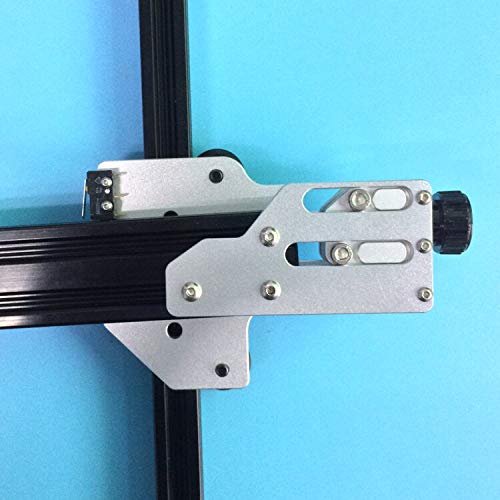Lysee 3D Printer Parts & Accessories - 2040 Aluminum Profile XZ axis synchronous Belt Stretching straightening tensioner 3D Printer Accessories - (Color: Silver)