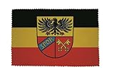 U24 Brillenputztuch Weil der Stadt Fahne Flagge Glasreinigungstuch Microfasertuch