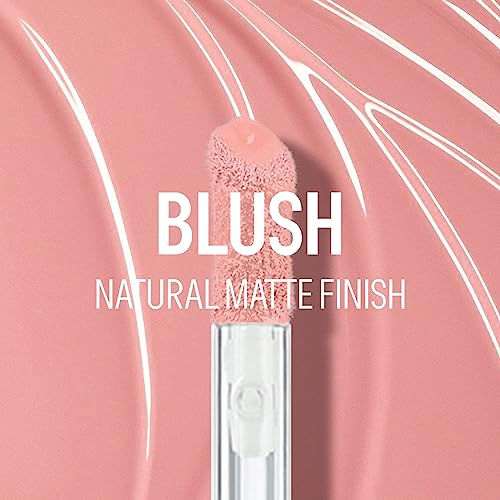 Kyda Liquid Blush, Natural Matte Finish Looking, Dewy Cheek Tint, Moisturizing Lightweight Blendable Feel, Soft Cream Face Blush , By Ownest Beauty-Nude Pink #TOP1