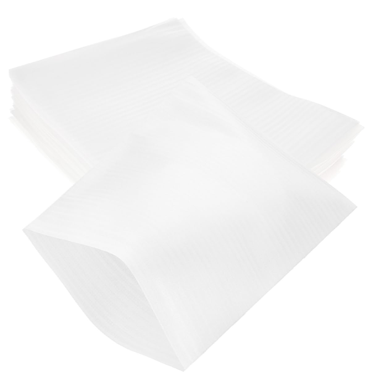 NUOBESTY Sacchetti Imbottiti Antistatici in Schiuma Epe Bianco 300 Pezzi, Materiale per Imballaggio Portatile e Versatile per Spedizioni e Protezione Oggetti Fragili