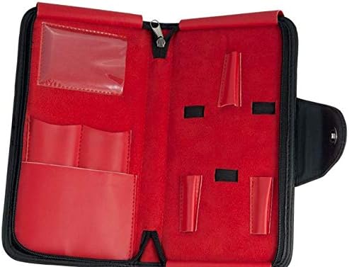 Shear & Scissor Case Hold 5 Beauty or Grooming Shears KEL5Z (Black)
