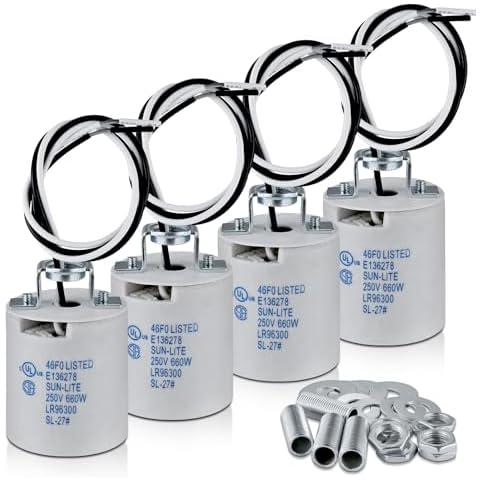 EMNOOTI E26 Socket 4-Pack Cover