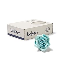 Decora 0500250 Confezione Maxi da 24 Rose Grandi Azzurro