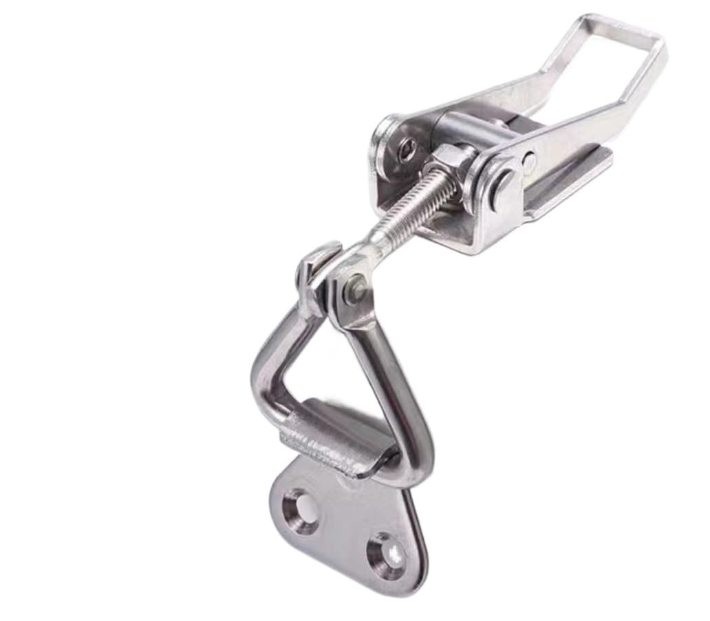 2 Pcs Hasp Toggle Clamp Latch Replacement Pull for Door(D,L)