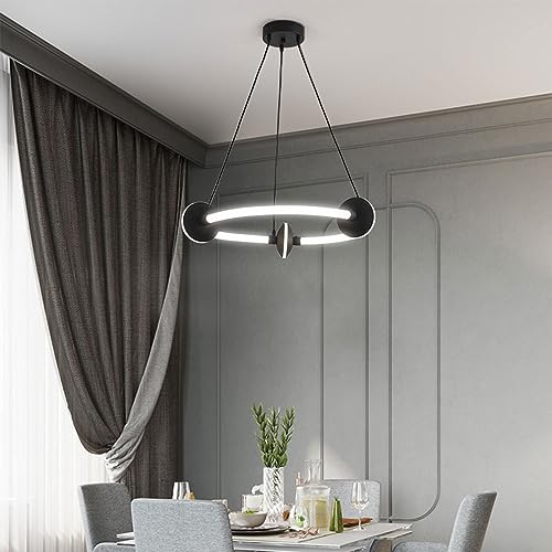 Suspension LED minimaliste pour éclairer une table de restaurant ou un bar moderne