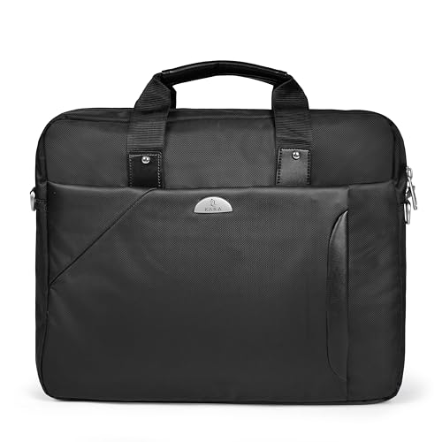Image of KARA Unisex Nylon Vertical Messenger Bag for iPad - Crossbody Shoulder Sling Bag for Men & Women, Office, Travel & Daily Use, Multi-Pocket Small Bag I Travel Bag I Small Pouch