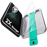 ESR 2 Stück Schutzfolie für iPad Pro 13 Zoll M5/M4 (2025/2024), Displayschutz mit UltraFit Ablage, 9H Härte, Kratzfest, HD-Klarheit, Staub- und Blasenfrei, Pencil (USB-C)/Pro Unterstützung