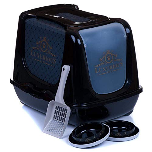 Katzentoilette Trendy 57 Deluxe + Streuschaufel + 2 Näpfe