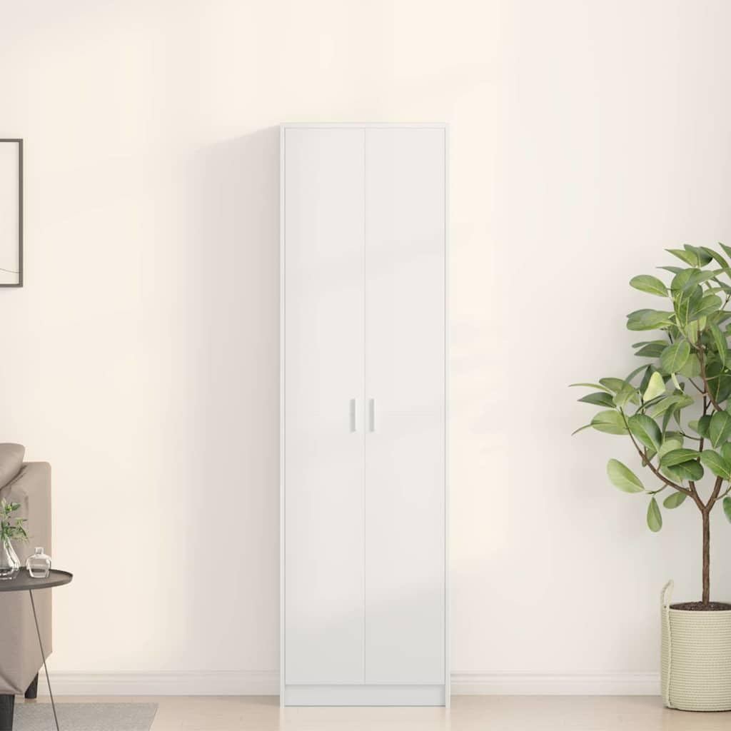VidaXL Met De Kledingkast Heb Je Een Handige En Moderne Manier Om Je Kleren Op Te Bergen Deze Compacte Kast Is Ideaal Voor Elke Slaapkamer Want Hij Bespaart Ruimte En Houdt Alles Netjes Georganisee