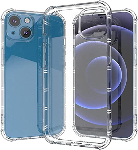 Coque de protection pour iPhone 13 rigide transparente qui évite les rayures