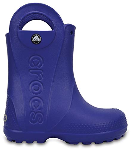 Crocs Kids Handle It Rain Boot (Toddler/Little Kid) - Boots for Kids - Waterproof Boot - Non-Marking Outsole Cerulean Blue 8 Toddler M