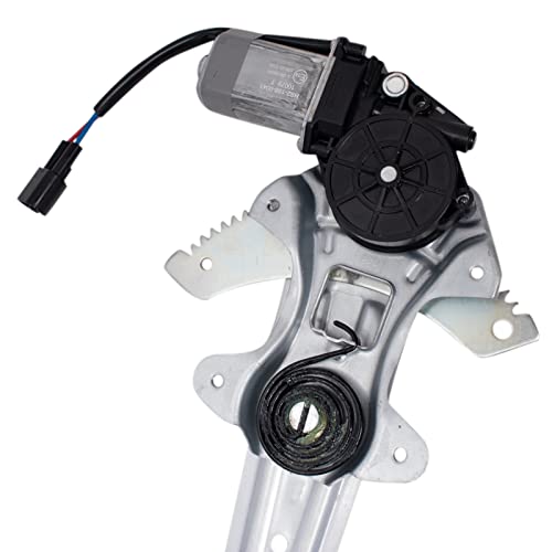 Image of TRQ Front Driver Side Power Window Motor and Regulator Assembly Anti Pinch Compatible with 2012-2016 Honda CR-V