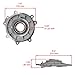 Caltric Front Differential Rebuilt Kit Compatible with Polaris Sportsman 400 500 / ATP 330 2004-2005
