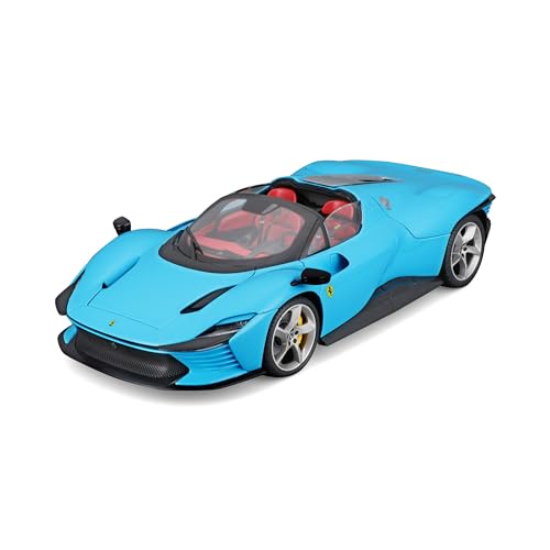 Bburago Ferrari Daytona SP3: 1:18 Scale Model Car from Ferrari Signature Edition, Blue, from 14 Years (18-16912BL)