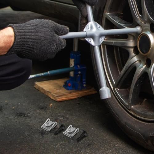 Clip de bandeja inferior de aluminio GANAZONO ligero y resistente para coche 6