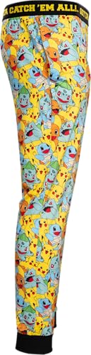 Mad Engine Pokemon Pikachu Piled Up Lounge Pants4