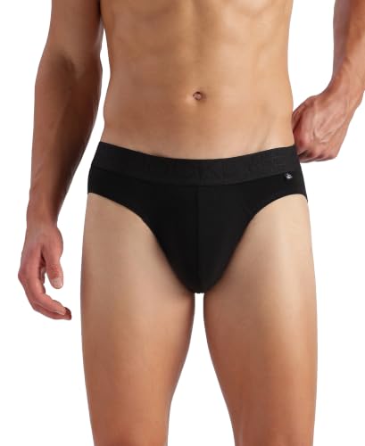 Image of Jockey US59 Men Super Combed Cotton Elastane Stretch Solid Brief