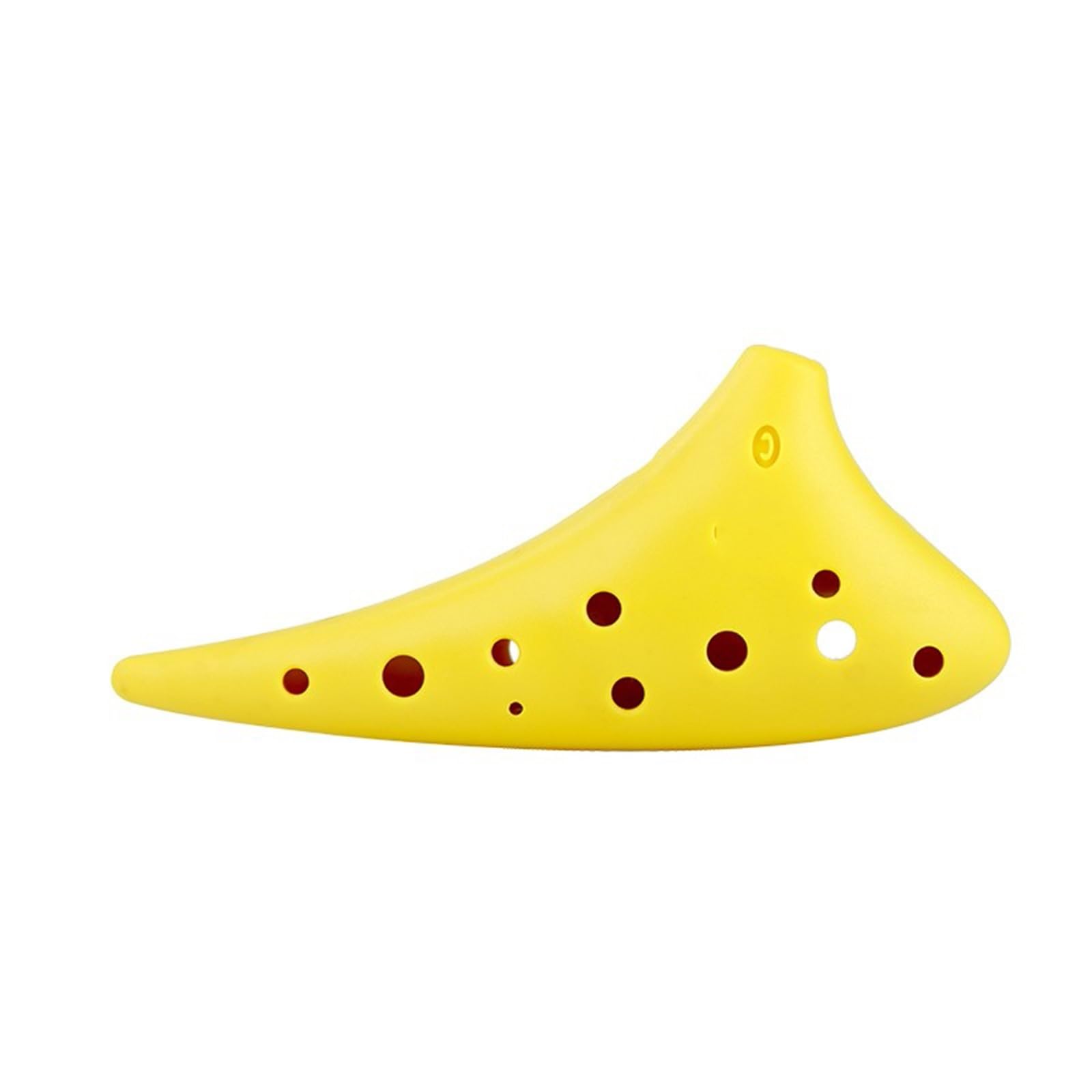 Ocarina Ocarina Professionale Gialla A 12 Fori In Chiave C Alta Realizzata In Plastica