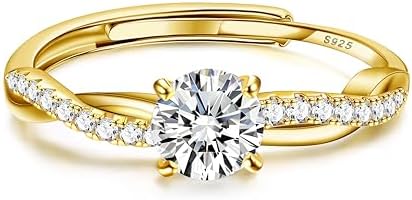 Adramata Anillo de Plata de Ley 925 para Mujer - Anillos de Compr...