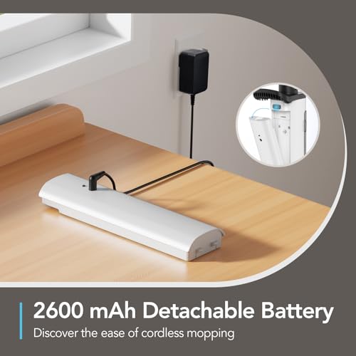 Idoo EM002-001 Electric Mop, Upgraded Floor Scrubber Electric Spin Mop thumb #3