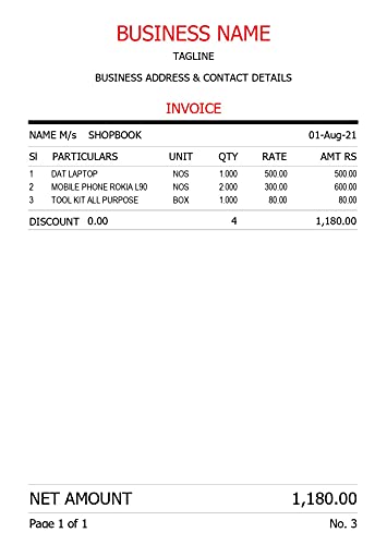 Image of SHOPBOOK PLUS Accounting Software with POS Billing & Inventory Management for Small Business | Lifetime Validity-Easy GST-Free Invoicing & Stock Control with Offline Software (WhatsApp Delivery-Non Tax)