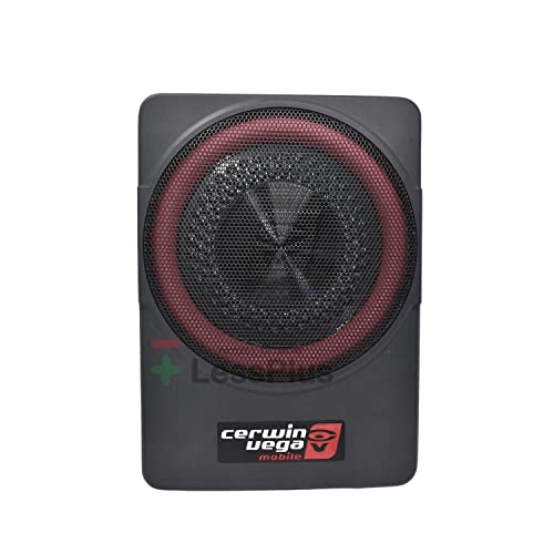 Cerwin vega VPAS10 10' 2Ω 550W Max / 200W RMS Powered Active Subwoofer Enclosure + Bass Knob
