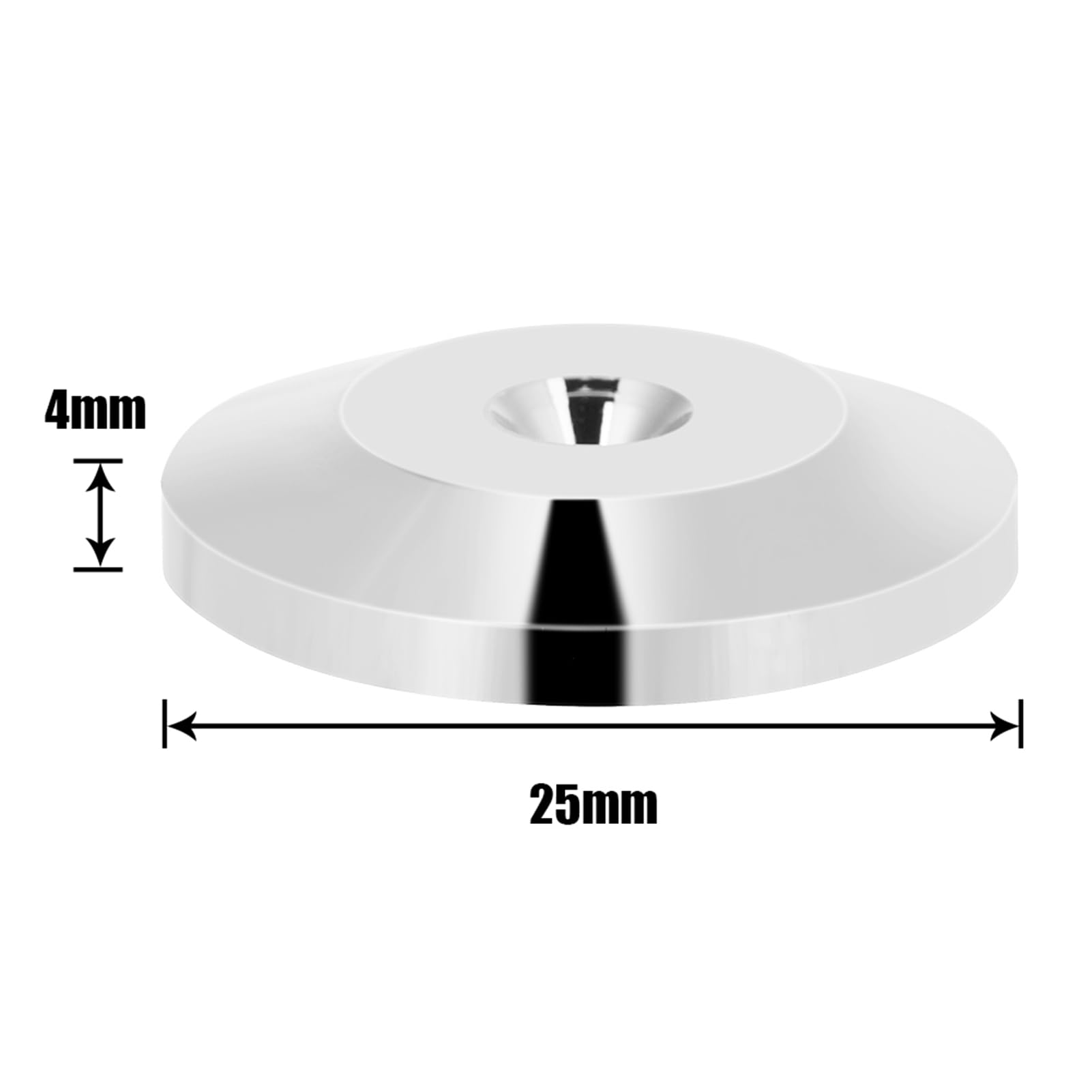 Sunicon 8 Pièces Universel Cuivre Haut-Parleur Pointes