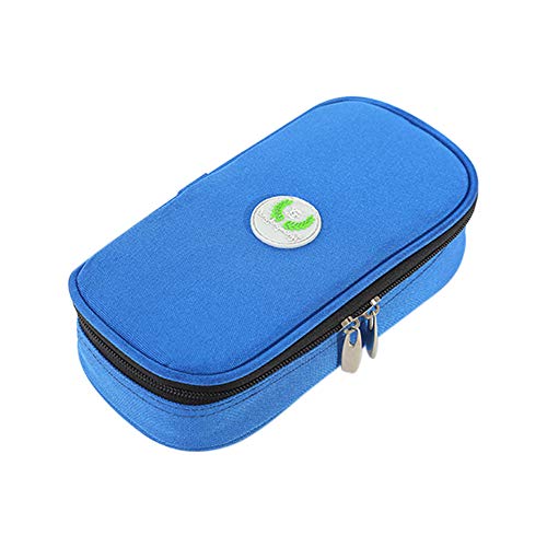 Tragbare Insulin Kühltasche Eisbeutel Aluminium Film Insulin Kühlschrank Tasche Handy-Medikation Insulated Diabetic Kühltragetasche für