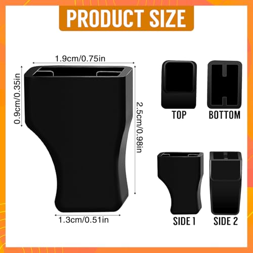 10 Pcs Coffee Syrup Pump Tip Covers - Black Rubber Caps for Pump Keep Sugar Condiments Olive Clean Preserved, Fit Pour Dispenser, Oil Liquor Bottle, Long Nozzle Lotion Pumps2