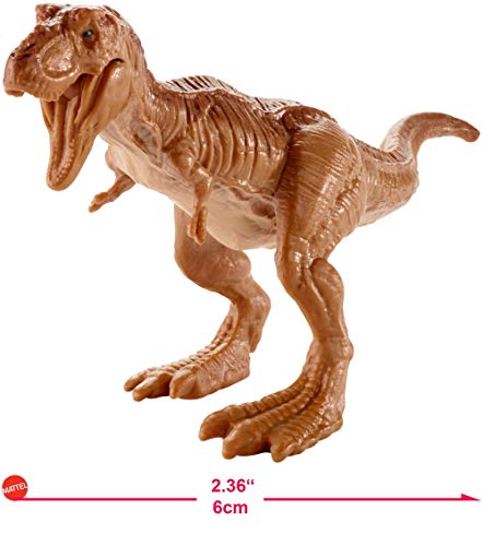 Jurassic World Mini Dinosaur Action Figure With 1 Or 2 Movable Joints Iconic To Its Species, Realistic Sculpting & Decoration, Great Collectible Gift Ages 4 Years Old & Up, Styles May Vary #TOP3