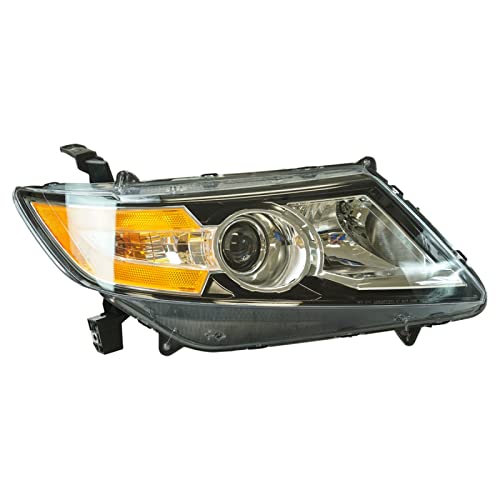 Image of TRQ Passenger Side Headlight Assembly Halogen Compatible with 2014-2017 Honda Odyssey HO2503154
