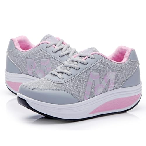 Baskets femme sans lacet extensibles contre la fatigue des pieds