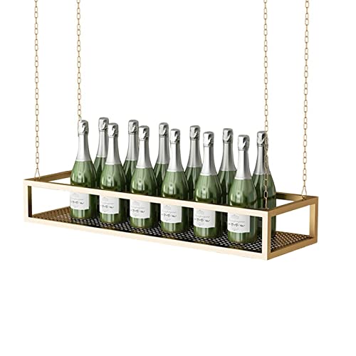 Étagère de plafond pour libérer les placards encombrés avec ce grand panier suspendu