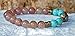 Bodhi Creations Health Bracelet, Anxiety bracelet, Turquoise, Lepidolite, Tibetan gemstone bracelet, buddha