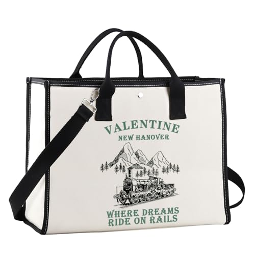 JNIAP RDR2 Tote Bag New Hanover Gifts Town Of Valentine Gifts Arthur Morgan Gifts RDR2 Merchandise, Bolsa de Dia dos Namorados, Large