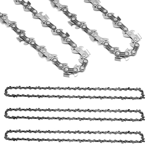 Chaîne tronçonneuse 35 cm pour couper le bois de chauffage lot de 3 chaînes